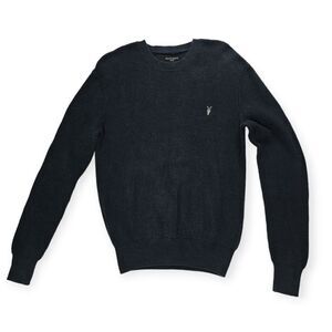 All Saints Rias Crew Long Sleeve‎ Cotton Sweater Men's Size Small